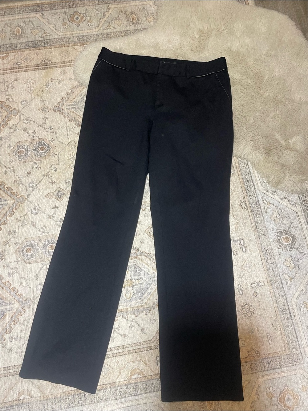 INC International Concepts Black Women's Dress Trousers